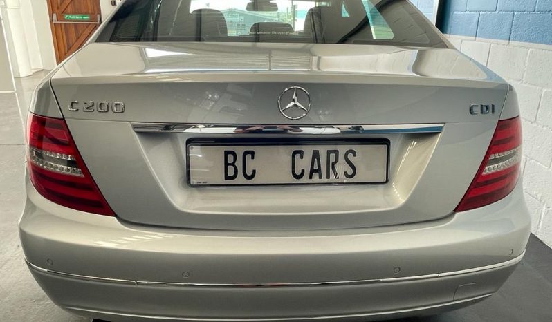 2012 Mercedes Benz C200 Cdi Auto Avant-garde full