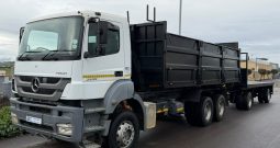 2014 Mercedes Axor 3335 Hooklift + Trailer