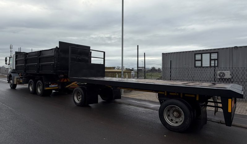2014 Mercedes Axor 3335 Hooklift + Trailer full